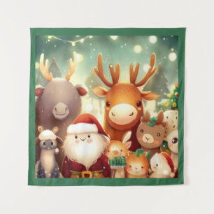 Tapiz Navidades Animales 8