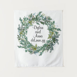 Tapiz Navidades Boda Gota Atrás, Booth de Fotografía Ver
