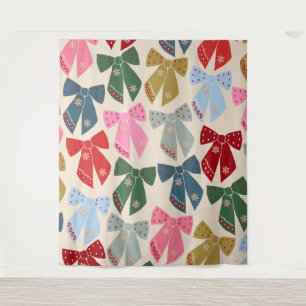 Tapiz Navidades Bows Coquette