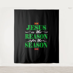 Tapiz Navidades Cristianos Regalos Jesús Es La Razón De