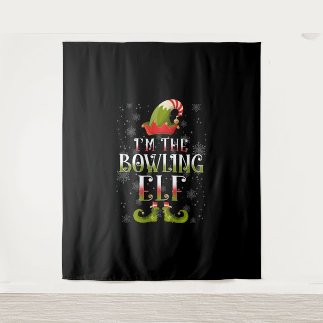 Tapiz Navidades de Bowling Elf (Anverso)