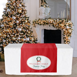 Tapiz Navidades de familia Fiesta de cena Buffet Table R