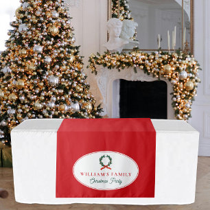 Tapiz Navidades de familia Fiesta de cena Buffet Table R