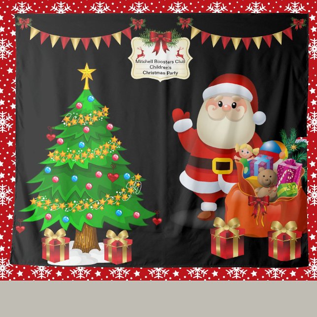 Tapiz Navidades de fondo de selfie fotográfico Personali (Subido por el creador)