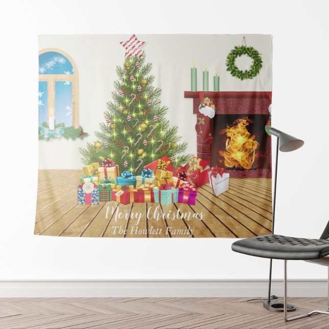 Tapiz Navidades de habitación de vacaciones de foto de f (Subido por el creador)