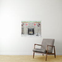 Navidades de Keeshond picotean perro con pintura d