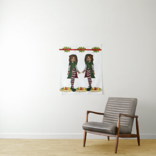 Tapiz Navidades de Tapestries Elf