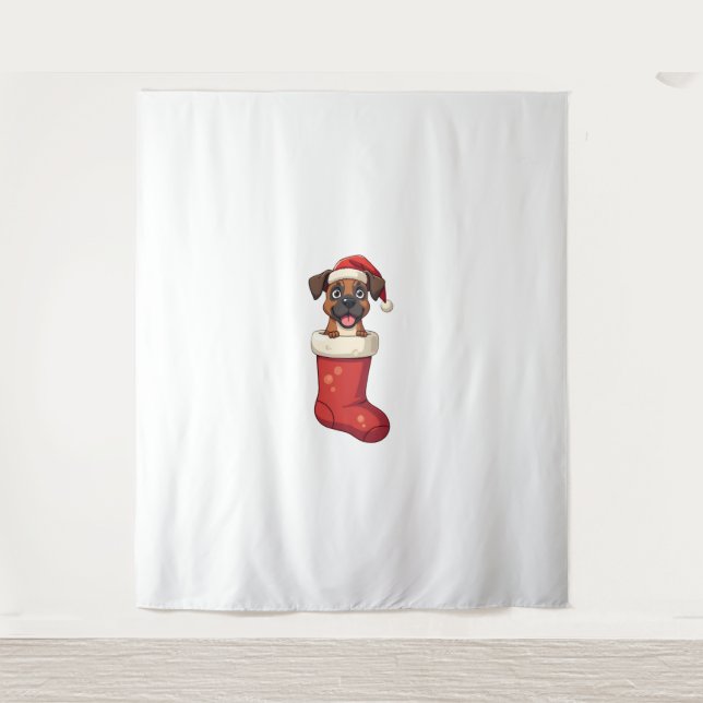 Tapiz Navidades del Boxer (Anverso)