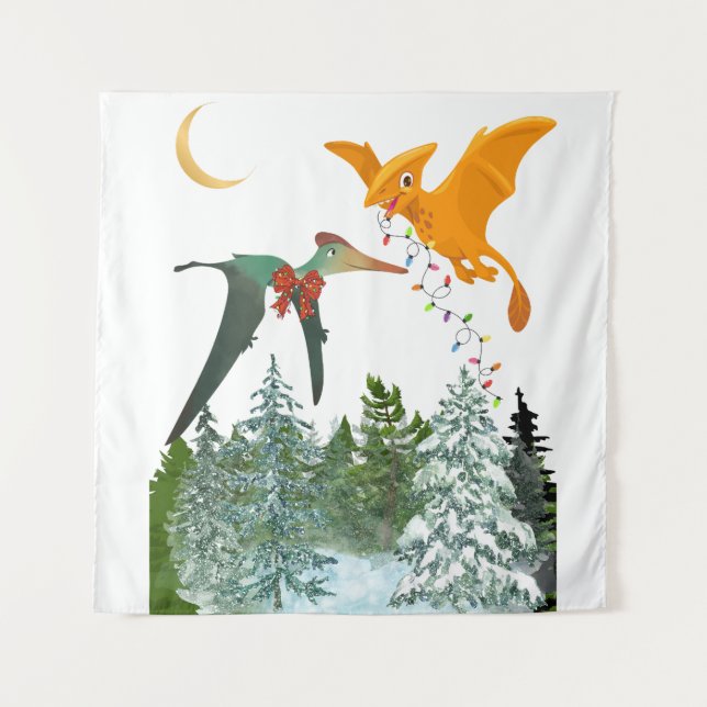 Tapiz Navidades dragones (Anverso)
