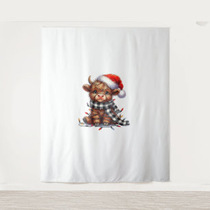 Tapiz Navidades educados iluminan a Navidades divertidos