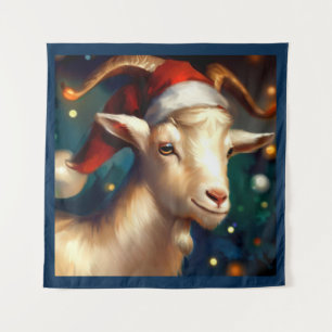 Tapiz Navidades Goat 1