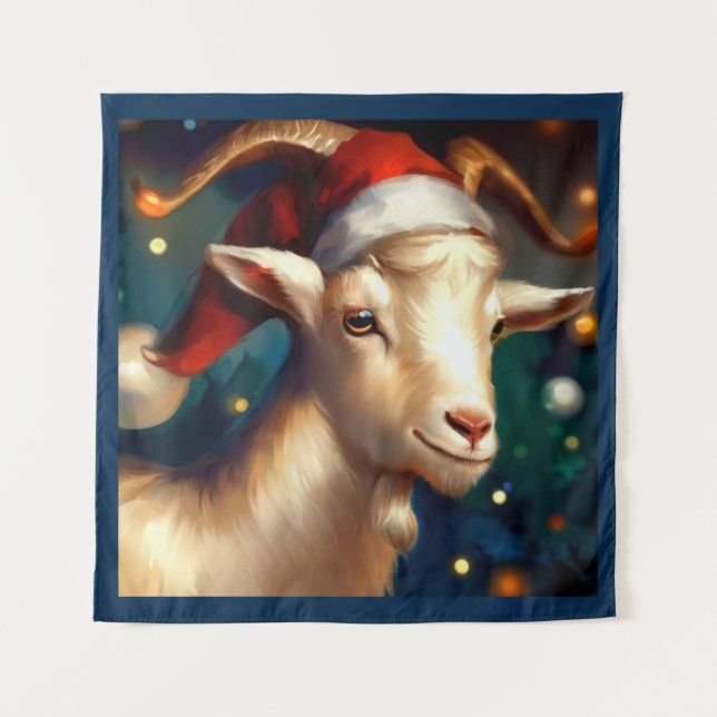 Tapiz Navidades Goat 1 (Anverso)