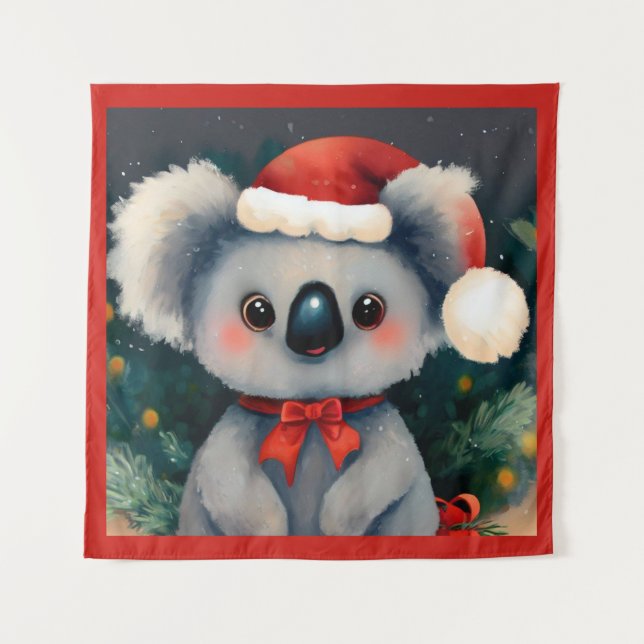 Tapiz Navidades Koala 1 (Anverso)