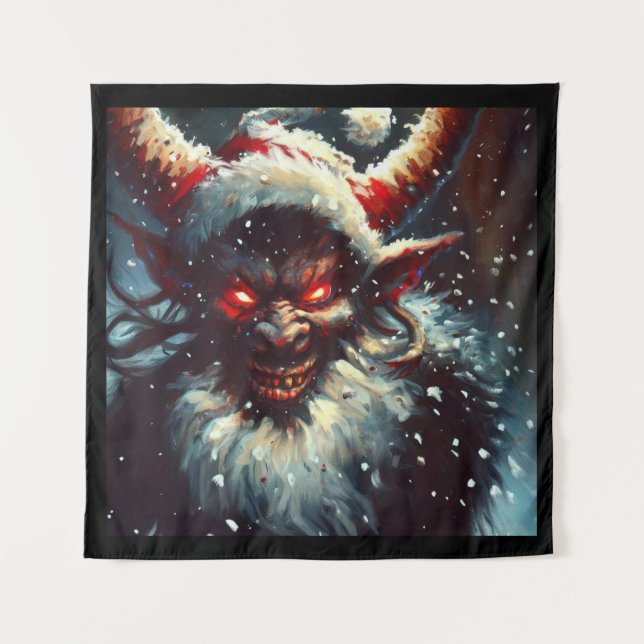 Tapiz Navidades Krampus 1 (Anverso)