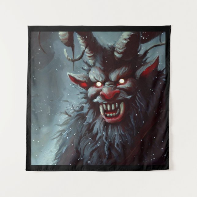 Tapiz Navidades Krampus 2 (Anverso)