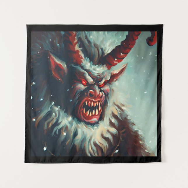 Tapiz Navidades Krampus 3 (Anverso)
