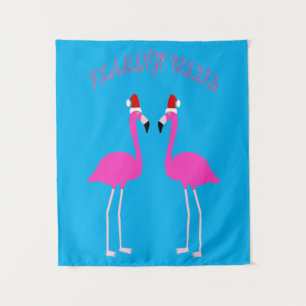 Tapiz Navidades Lesbianas Flamingos Flamingo Belles