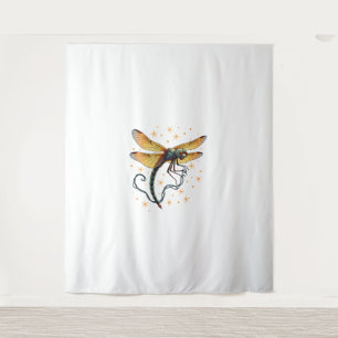 Tapiz Navidades Luces Dragonfly