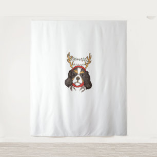 Tapiz Navidades Mascotas Cavalier King Charles Spaniel
