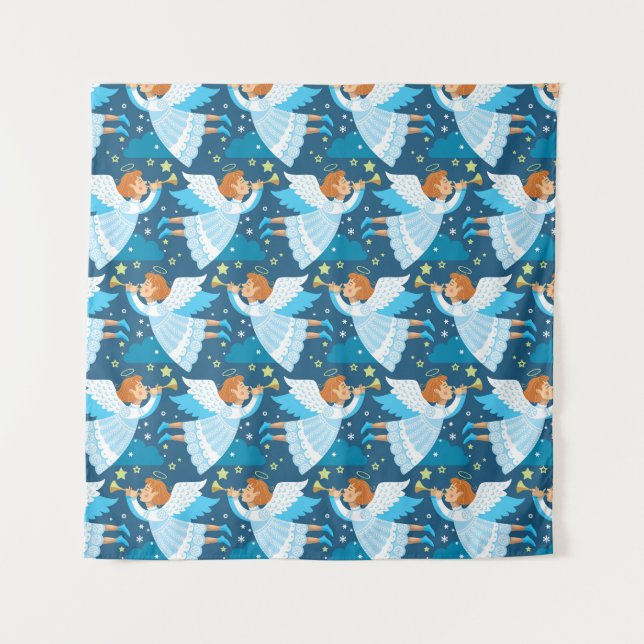 Tapiz Navidades Paraphernalia Postcard Ilustracion (Anverso)