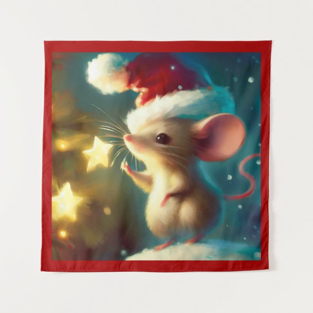 Tapiz Navidades Ratón 1 (Anverso)