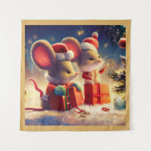Tapiz Navidades Ratón 3