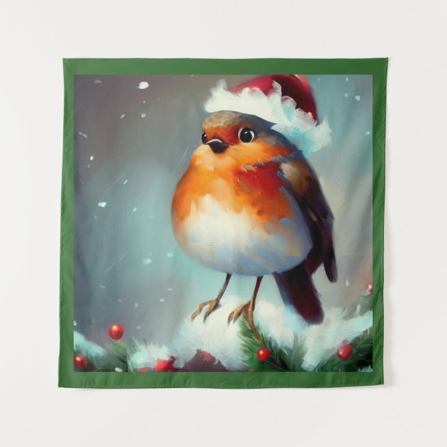 Tapiz Navidades Robin 1 (Anverso)