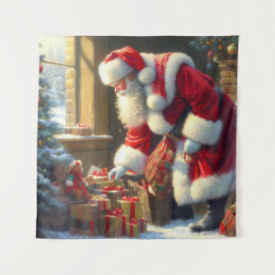 Tapiz Navidades Santa Claus 3
