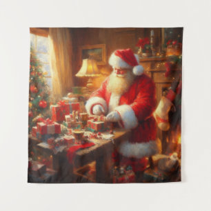 Tapiz Navidades Santa Claus 4