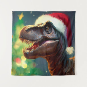 Tapiz Navidades T-Rex 2