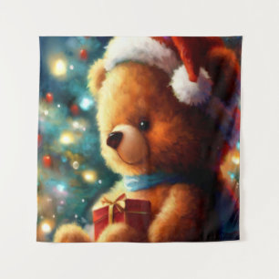Tapiz Navidades Teddy Bear 3