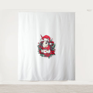 Tapiz Navidades unicornio Chicas de decoración niños Nav