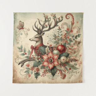 Tapiz Navideño Vintage