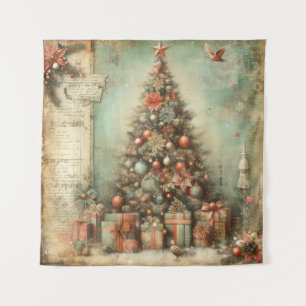 Tapiz Navideño Vintage