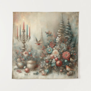 Tapiz Navideño Vintage
