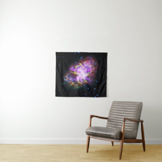 Tapiz Nebulosa de cangrejo Supernova Compuesto de hubble