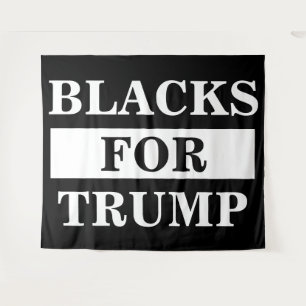 Tapiz Negros Para Trump