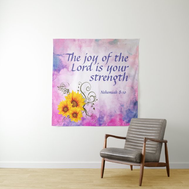 Tapiz Nehemías 8:10 (In situ)