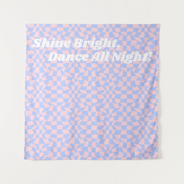 Tapiz Neon Groovy Disco (Anverso)