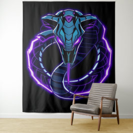 Tapiz Neon-Kobra – Wächter des digitalen Dschungels
