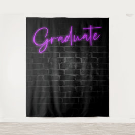 Tapiz Neon Purple Glow Light | Grad Fiesta Photo Booth