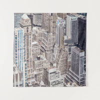 New York City diverse architecture, color toned ae