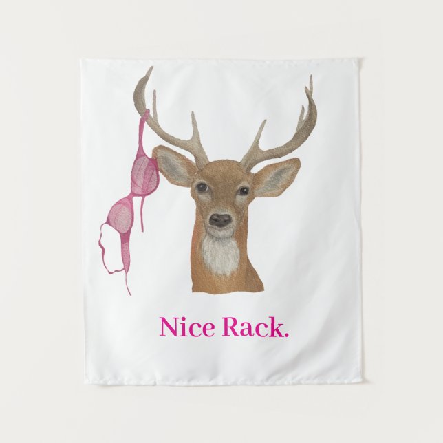 Tapiz Nice Rack banner (Anverso)