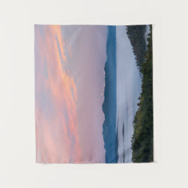 Tapiz Niebla matutina del amanecer en el valle de Trigla