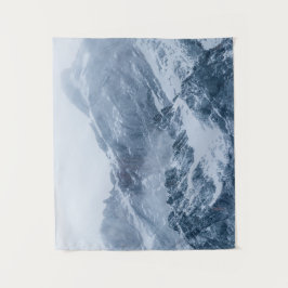 Tapiz Nieve y niebla de las montañas