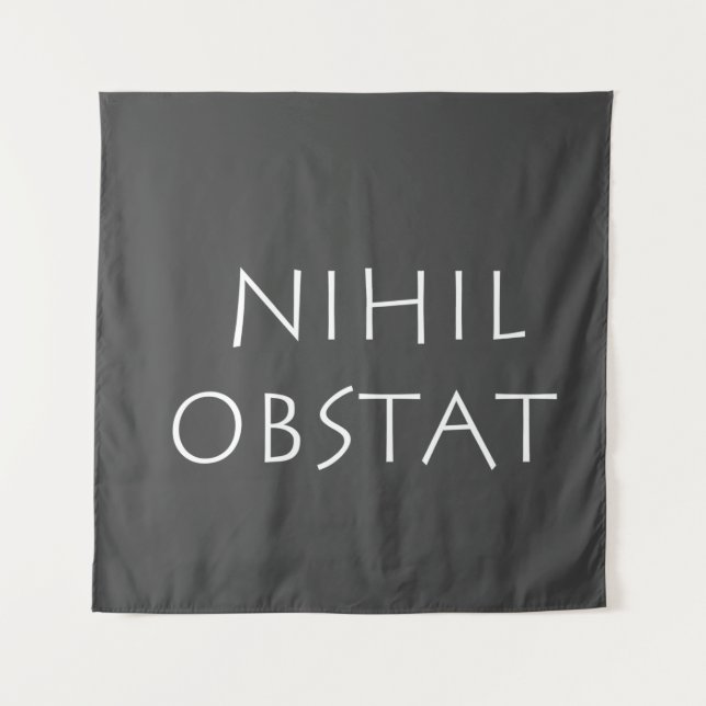 Tapiz Nihil obstat (Anverso)