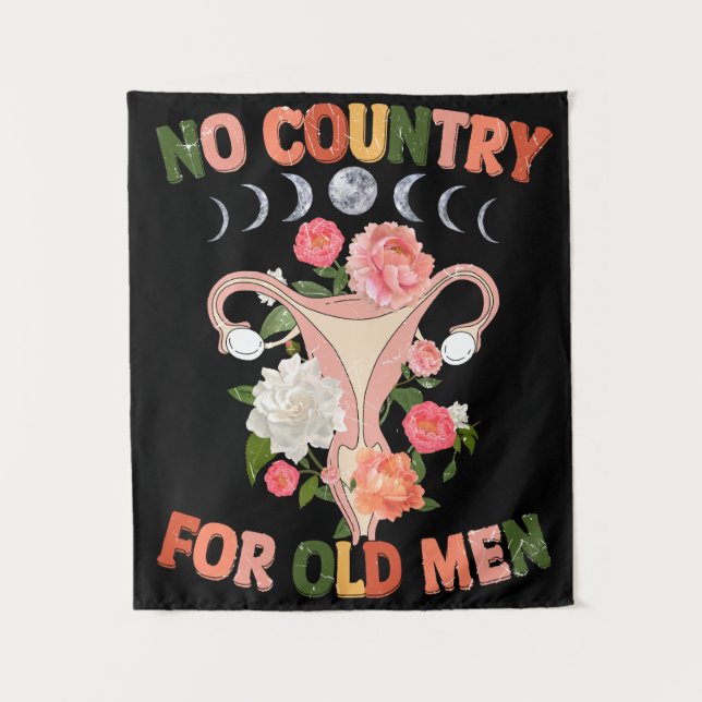 Tapiz Ningún País Para El Hombre Mayor (Anverso)