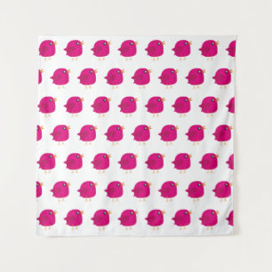 Tapiz Niños adorables pájaros