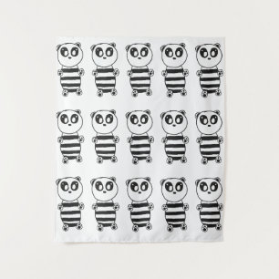 Tapiz Niños Panda