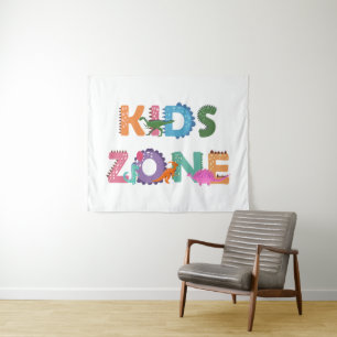 Tapiz Niños Zona Dinosaurios